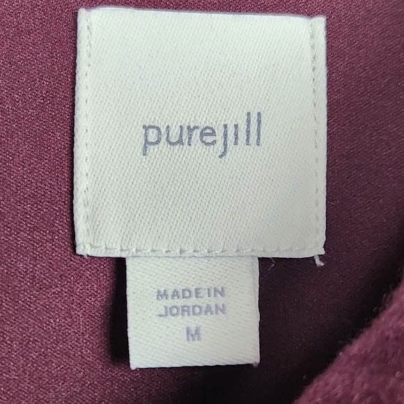 J. Jill Pure Jill Plum Duster Cardigan Jacket Women's Size Medium - Picture 6 of 8